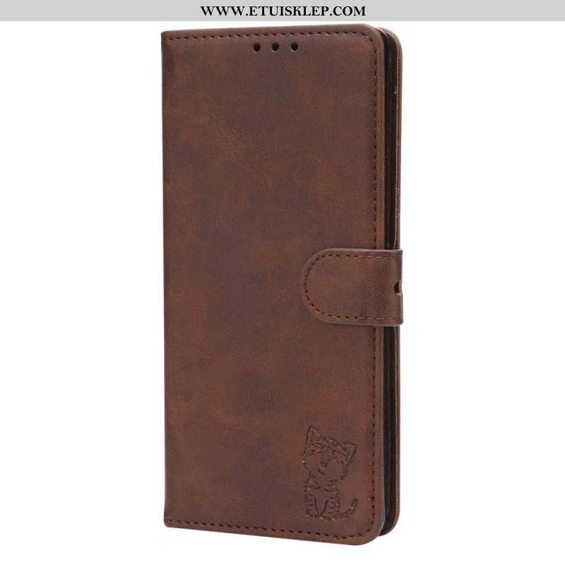 Etui Folio do Google Pixel 7 Mały Kociak